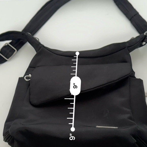 Travelon Anti-Theft Messenger bag medium black - Picture 5 of 14
